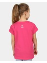 Kilpi Dievčenské bavlnené tričko Kilpi ALBION-JG Ružová