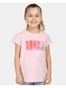 Kilpi Dievčenské bavlnené tričko Kilpi ALBION-JG Svetlo ružová