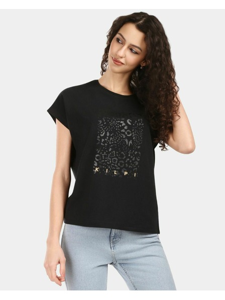 Kilpi Dámske bavlnené tričko Kilpi JERSIE-W Čierna