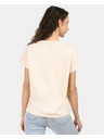 Kilpi Dámske bavlnené tričko Kilpi JERSIE-W Béžová