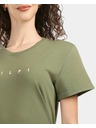 Kilpi Dámske bavlnené tričko s krátkym rukávom Kilpi PROLIX-W Zelená