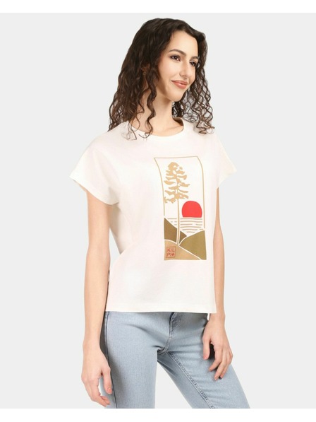 Kilpi Dámske bavlnené tričko Kilpi JERSIE-W Biela