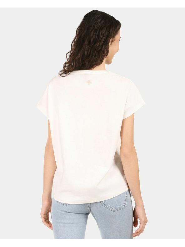 Kilpi Dámske bavlnené tričko Kilpi JERSIE-W Biela