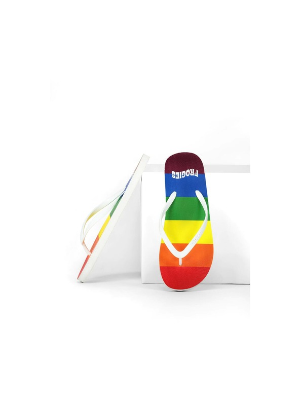 Frogies Dámske žabky Frogies Rainbow