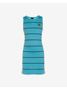 Sam 73 Modré dievčenské midi šaty