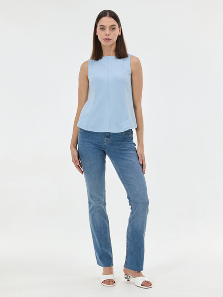 Orsay Svetlomodrý dámsky top bez rukávov ORSAY