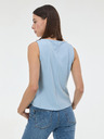 Orsay Svetlomodrý dámsky top bez rukávov ORSAY