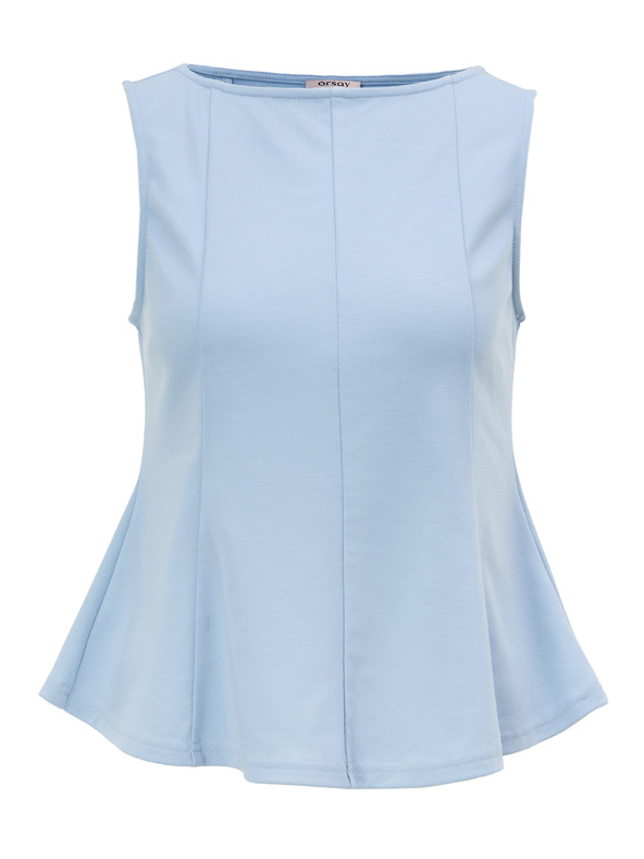 Orsay Svetlomodrý dámsky top bez rukávov ORSAY