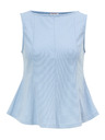 Orsay Svetlomodrý dámsky top bez rukávov ORSAY