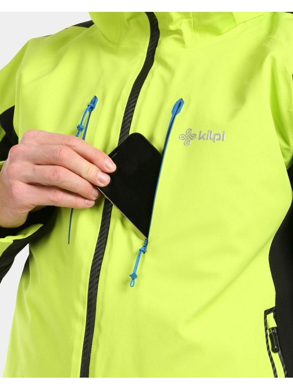 Kilpi Pánska lyžiarska bunda Kilpi TURNAU-M Svetlo zelená
