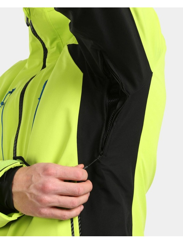 Kilpi Pánska lyžiarska bunda Kilpi TURNAU-M Svetlo zelená