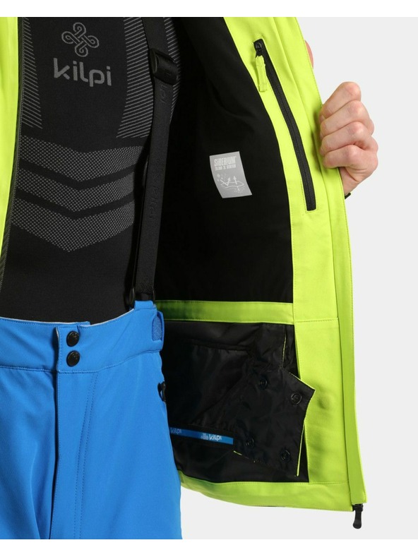 Kilpi Pánska lyžiarska bunda Kilpi TURNAU-M Svetlo zelená