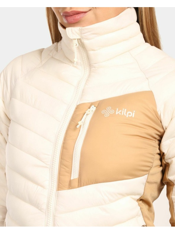Kilpi Dámska zateplená bunda Kilpi ACTIS-W Béžová