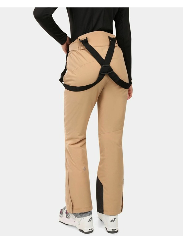 Kilpi Dámske lyžiarske nohavice Kilpi ELARE-W Beige