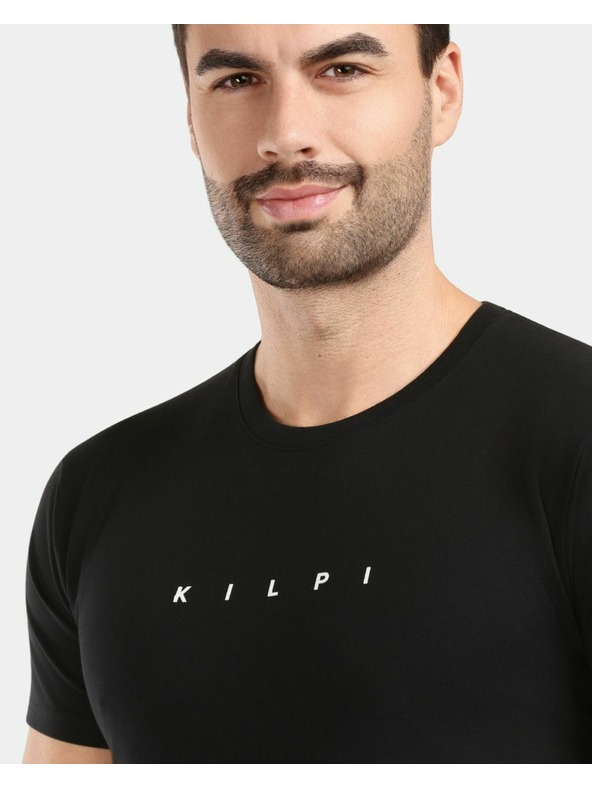 Kilpi Pánske bavlnené tričko Kilpi SPACER-M Čierna