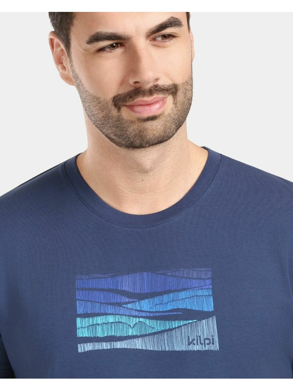 Kilpi Pánske bavlnené tričko Kilpi SPACER-M Tmavo modrá