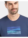 Kilpi Pánske bavlnené tričko Kilpi SPACER-M Tmavo modrá