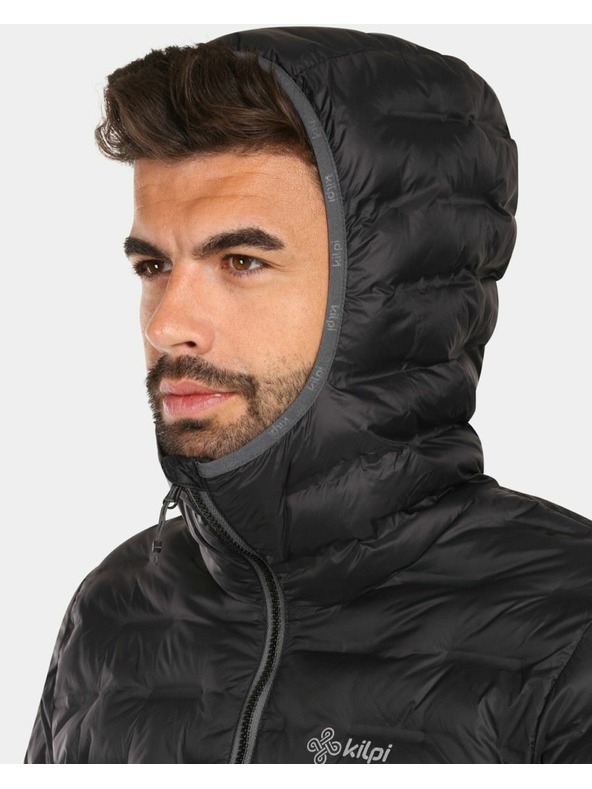 Kilpi Pánska zateplená bunda Kilpi ALBA-M Čierna