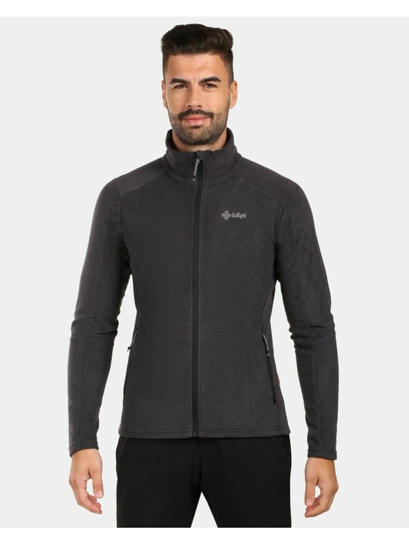 Kilpi Pánska fleecová mikina Kilpi GLAMER-M čierna