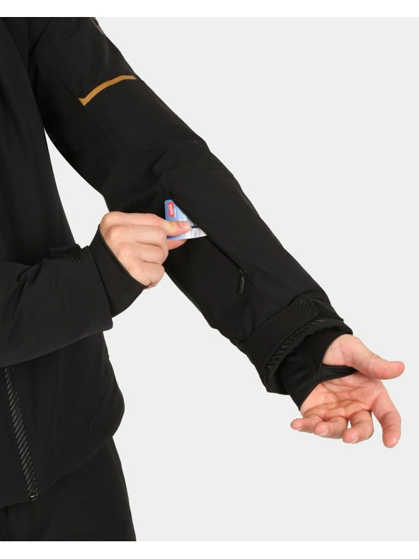 Kilpi Pánska lyžiarska bunda Kilpi TURNAU-M Čierna