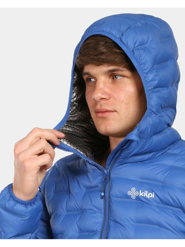 Kilpi Pánska zateplená bunda Kilpi ALBA-M Tmavo modrá