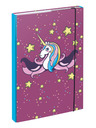 BAAGL  BAAGL Dosky na školné zošity A4 Unicorn