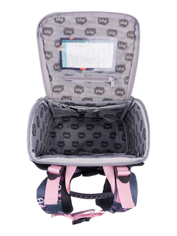 BAAGL  BAAGL SET 5 Zippy Panda: aktovka, penal, vrecko, zástena, peňaženka