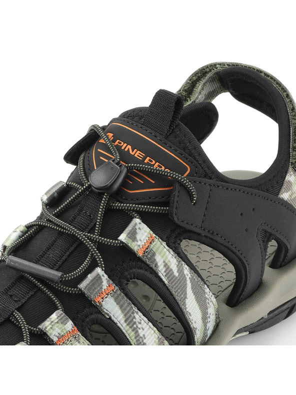 ALPINE PRO Pánske outdoorové sandále ALPINE PRO KOREM stone gray