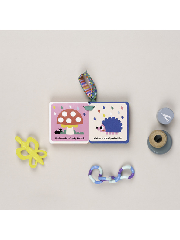 BAAGL  Knižka do kočíka – ZAJAČIK A KAMARÁTI