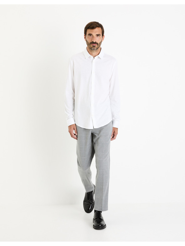 Celio Biela pánska košeľa Celio
