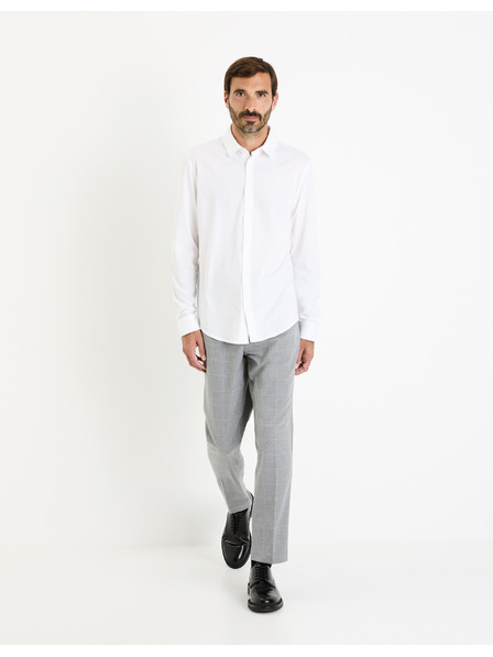 Celio Biela pánska košeľa Celio