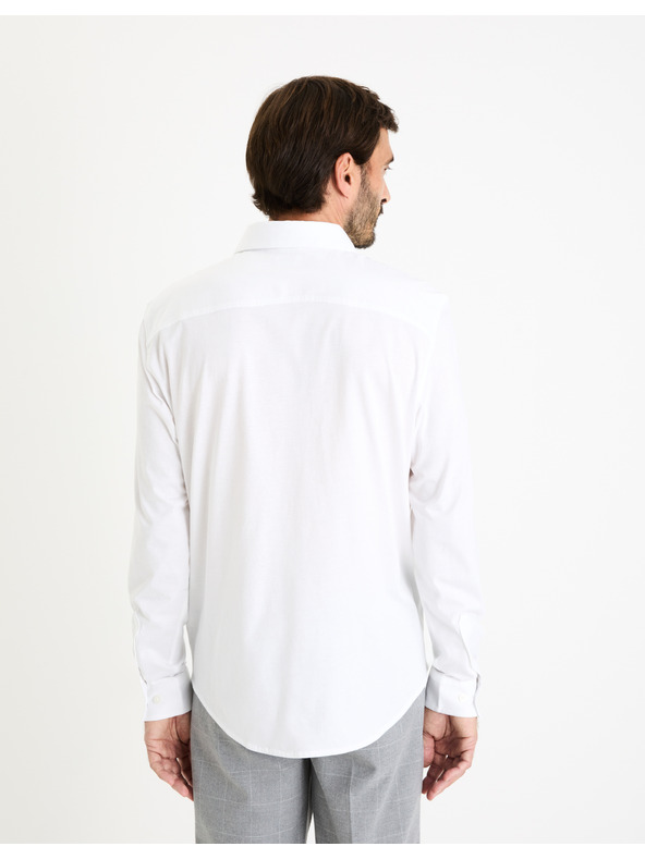 Celio Biela pánska košeľa Celio