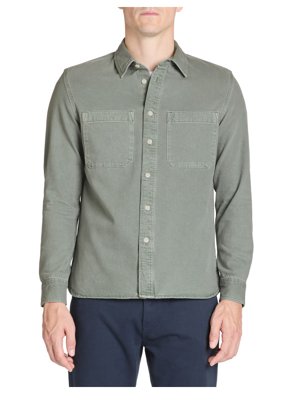 Celio Šedá pánska bavlnená košeľa Celio Fegetiml