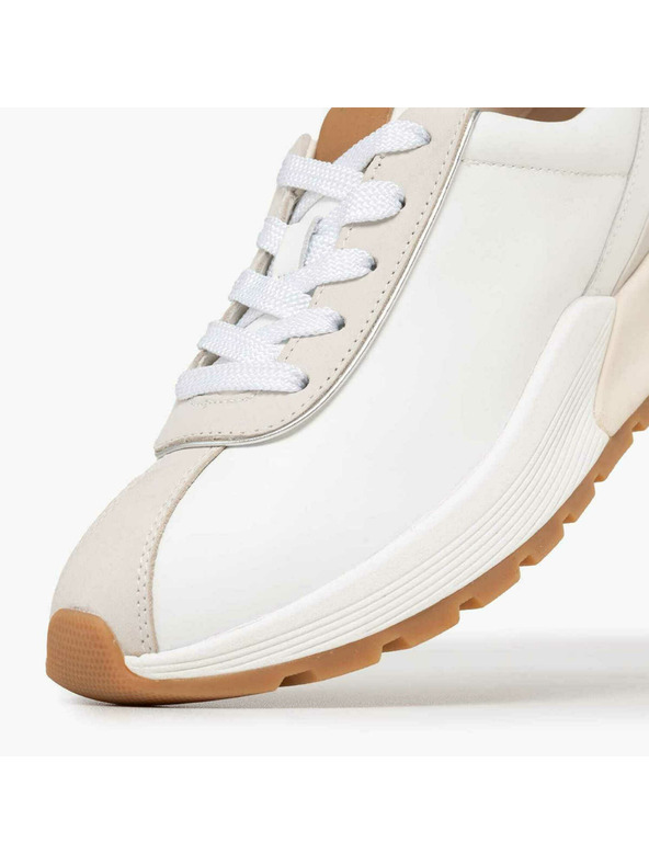 Geox Biele dámske tenisky Geox Metropoli