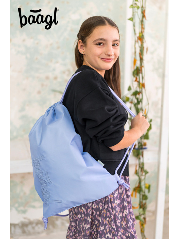 BAAGL  BAAGL SET 5 Skate Lilac: batoh, penál, sáčok, ľadvinka, obal na notebook