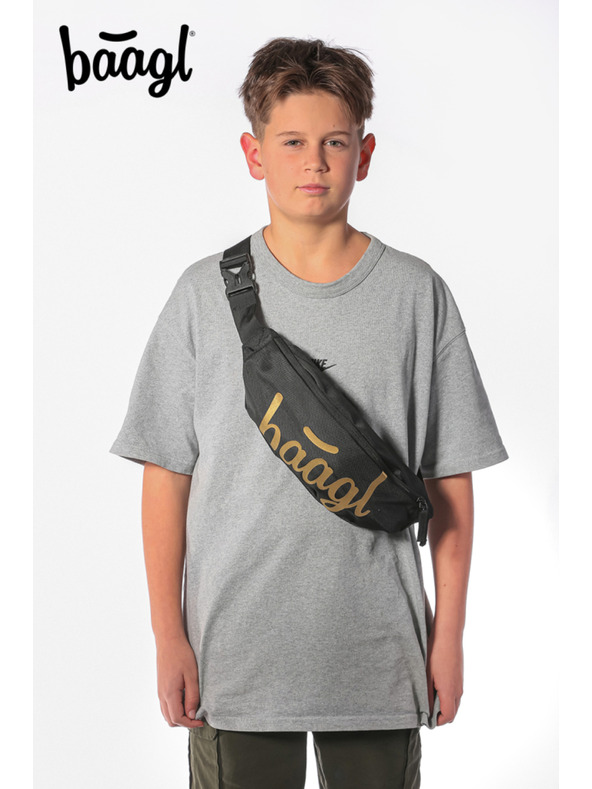 BAAGL  BAAGL SET 5 Skate Gold: batoh, penál, sáčok, ľadvinka, obal na notebook