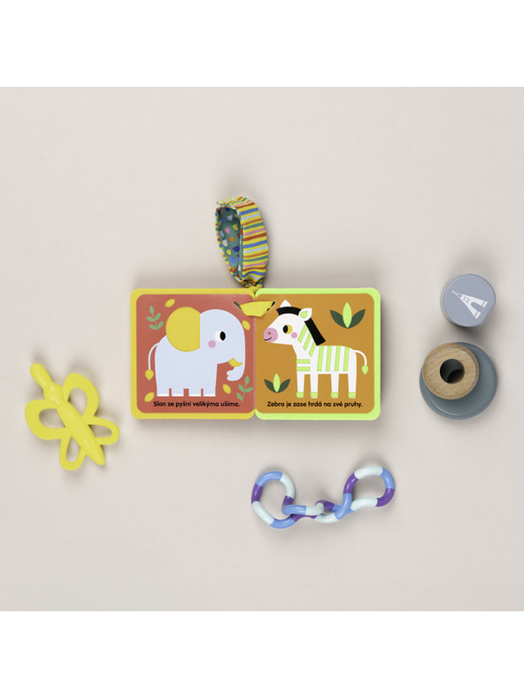 BAAGL  Knižka do kočíka – TIGER A KAMARÁTI