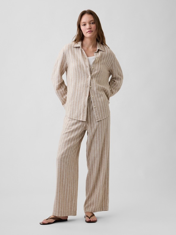 GAP Ľanová košeľa Easy Shirt GAP