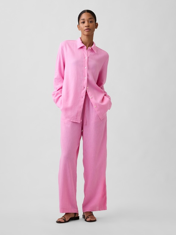 GAP Ľanová košeľa Easy Shirt GAP