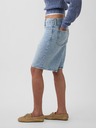 GAP Džínsové kraťasy Mid Rise Longline GAP