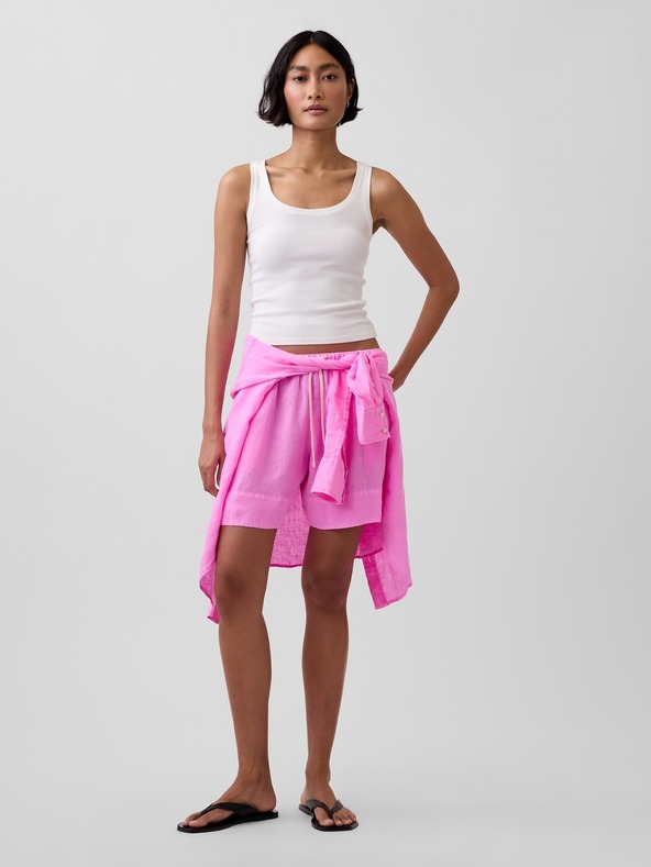 GAP Ľanové kraťasy GAP