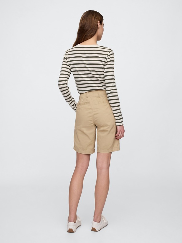 GAP Bermuda nohavice khaki Downtown GAP