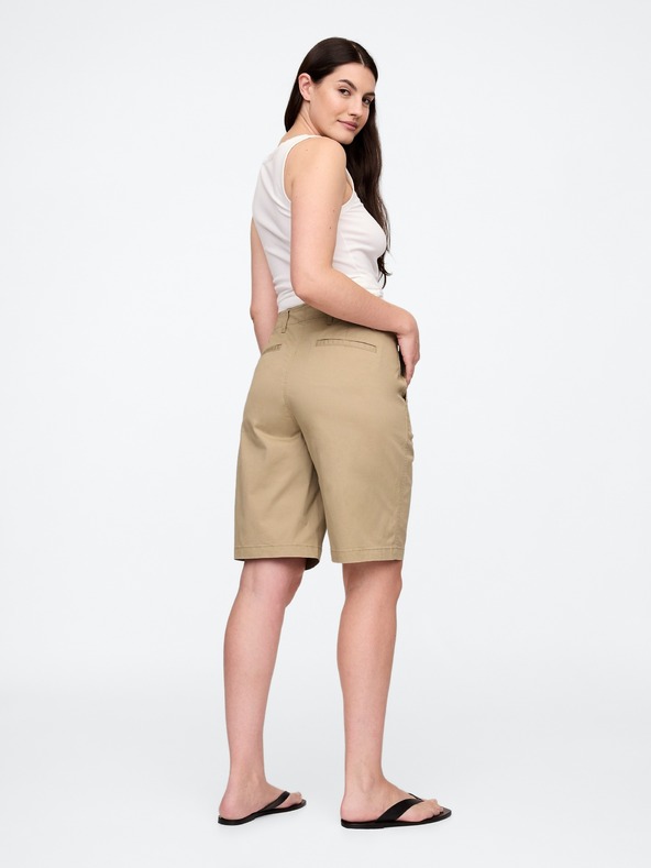 GAP Bermuda nohavice khaki Downtown GAP