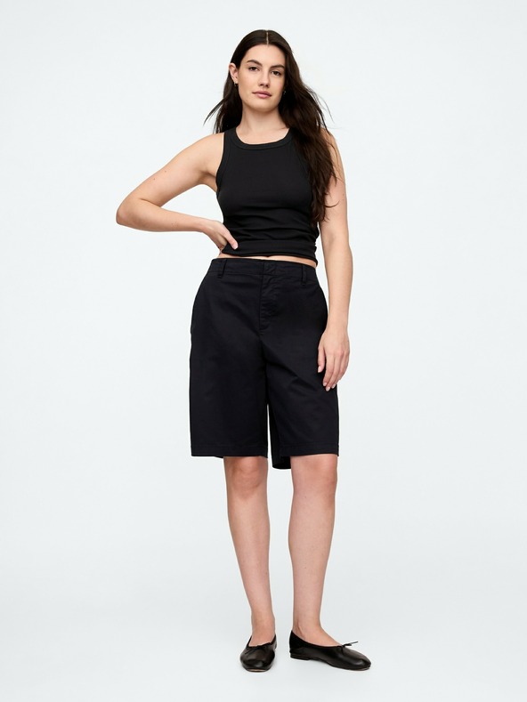 GAP Bermuda nohavice khaki Downtown GAP