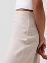 GAP Ľanová maxi sukňa GAP