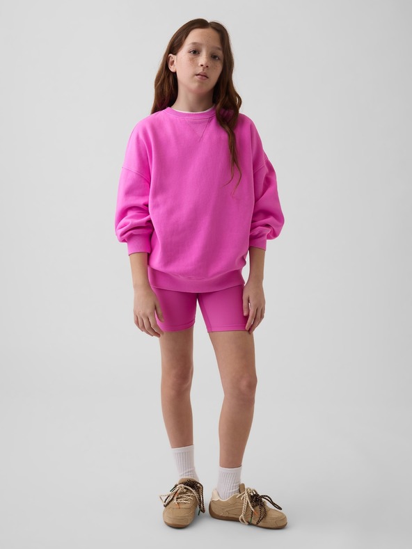 GAP Detské rebrované biker shorts GAP