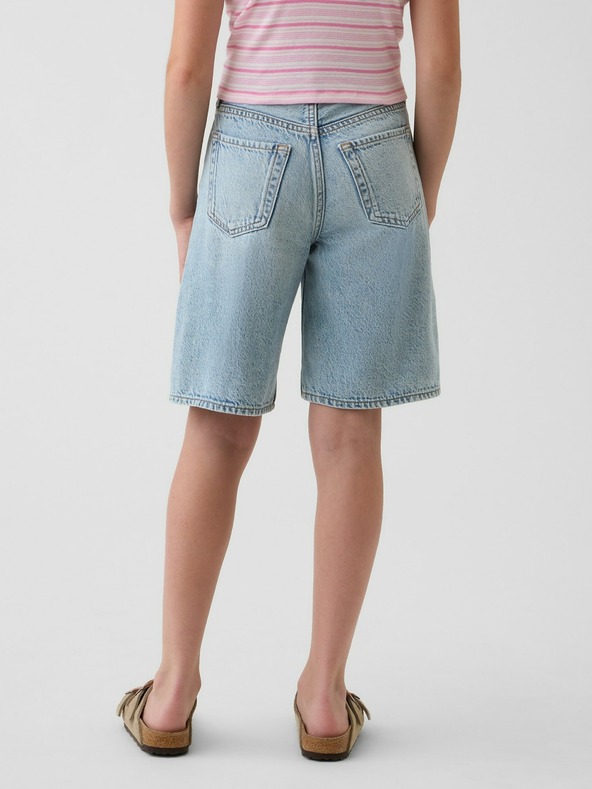 GAP Detské džínsové kraťasy Longline GAP