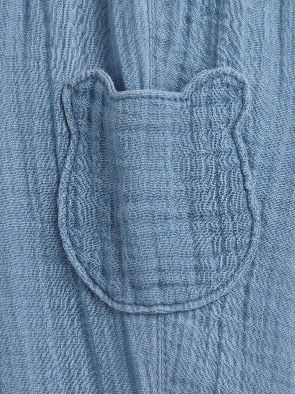 GAP Baby mušelínové nohavice Brannan Bear GAP