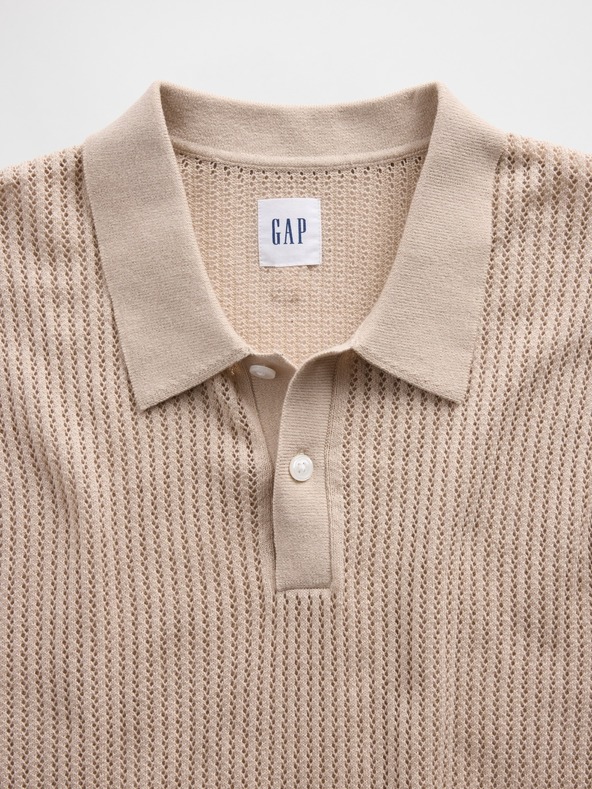 GAP Háčkované polo tričko GAP