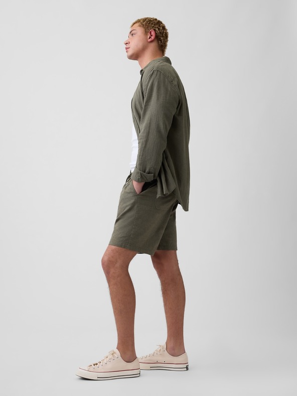 GAP Ľanové kraťasy GAP